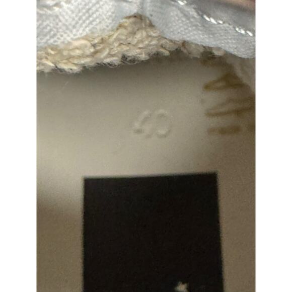 Golden Goose NIB Slide w/Gray Leather Star and Wine-colored Glitter Flash Sz 40 - Picture 11 of 14